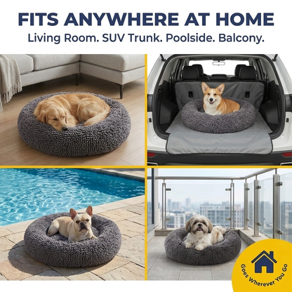 Muddymats® Cloud K-9 Bed – Donut Dog Bed