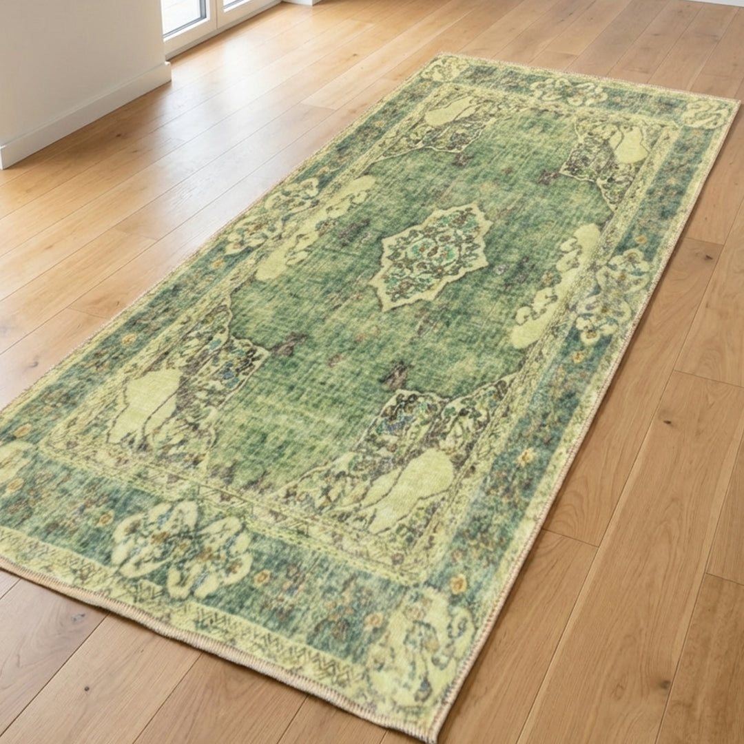 Muddy Carpet Majestic Washable Area Rugs for Living Room, Bedroom & Dining Room – Modern Soft Low Pile Non Slip Carpet – Pet Friendly Waterproof Foldable Rugs for Home