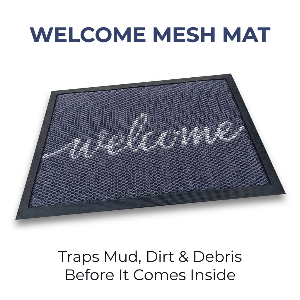 Muddymats® Printed Meshy Mat – The Best Dog Outdoor Mat for Muddy Paws