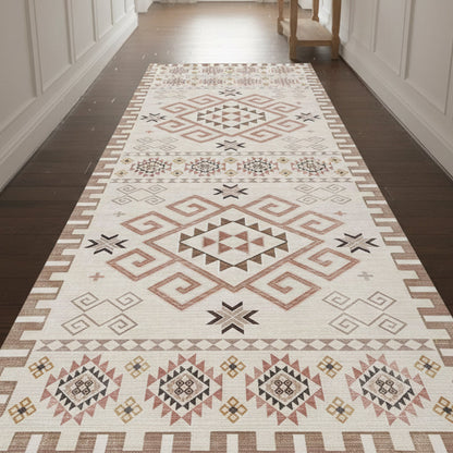 Muddy Carpet Sedona Washable Area Rugs for Living Room, Bedroom & Dining Room – Modern Soft Low Pile Non Slip Carpet – Pet Friendly Waterproof Foldable Rugs for Home