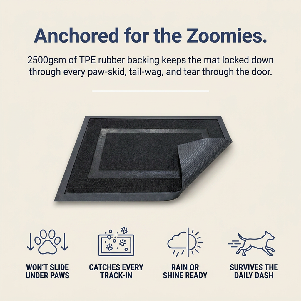Muddymats® Printed Meshy Mat – The Best Dog Outdoor Mat for Muddy Paws