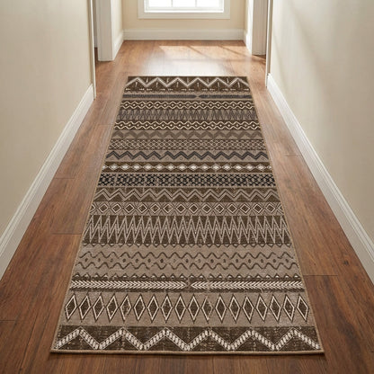 Muddy Carpet Nomad Washable Area Rugs for Living Room, Bedroom & Dining Room – Modern Soft Low Pile Non Slip Carpet – Pet Friendly Waterproof Foldable Rugs for Home