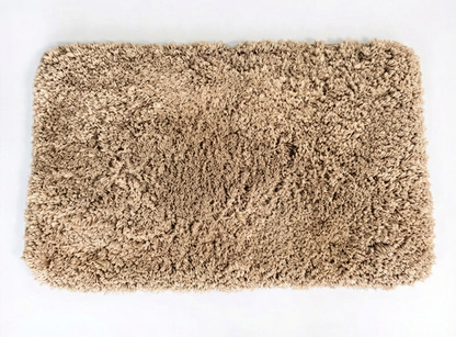Muddymats® Fluffy Bathroom Rug, Soft Absorbent Microfiber Bath Mat, Non Slip, Quick Dry, Machine Washable for Bathroom Floor, Tub, Shower, Toilet and Sink