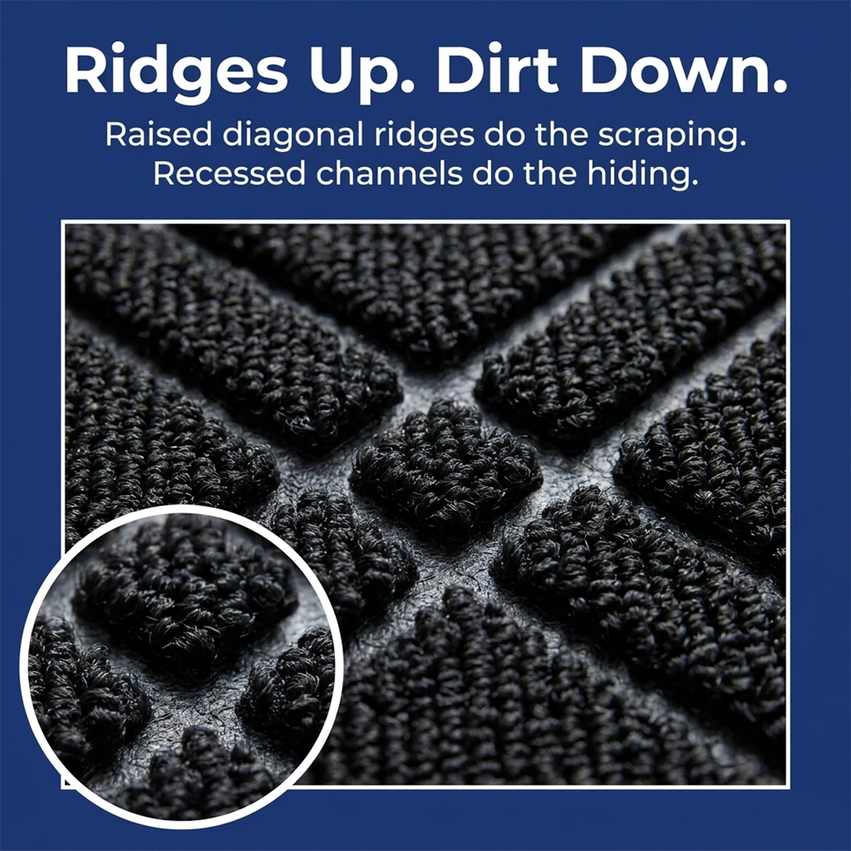 Muddymats® Printed Meshy Mat – The Best Dog Outdoor Mat for Muddy Paws