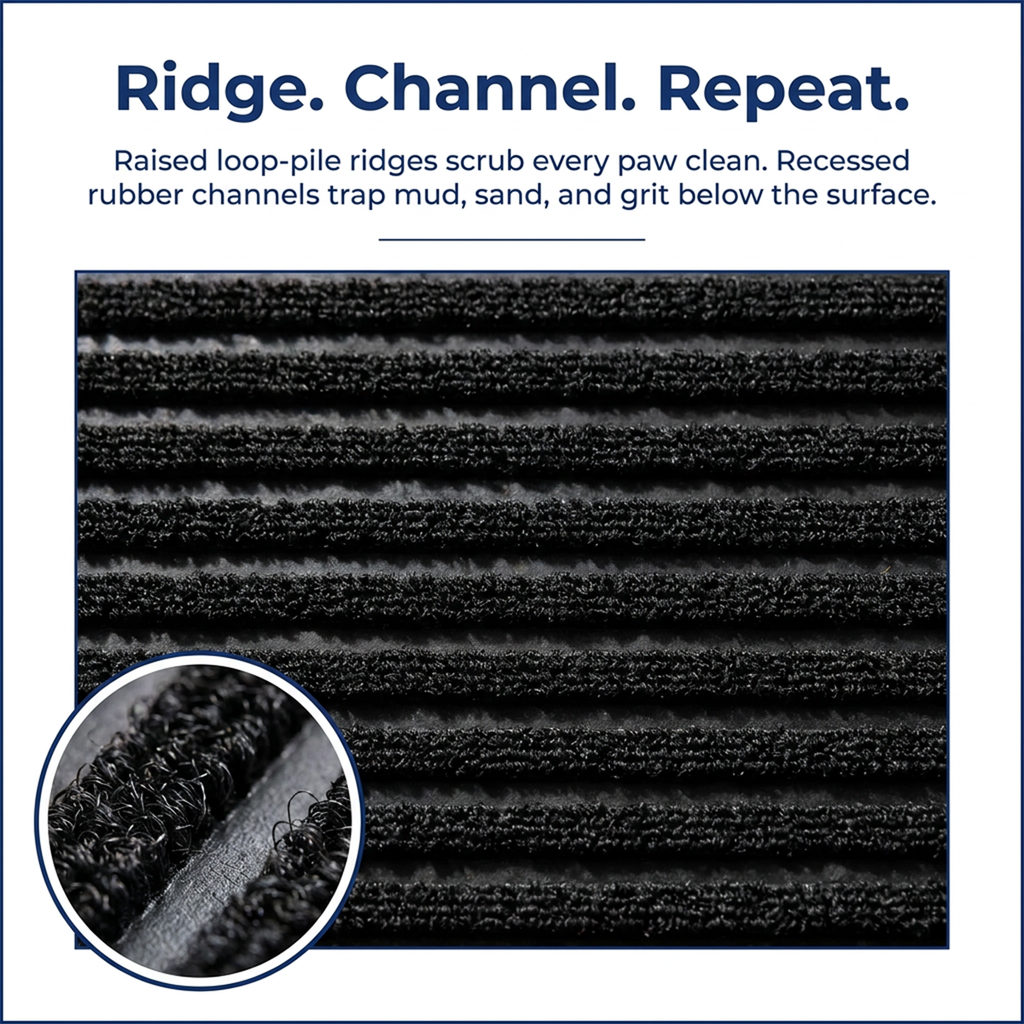 Muddymats® Printed Meshy Mat – The Best Dog Outdoor Mat for Muddy Paws