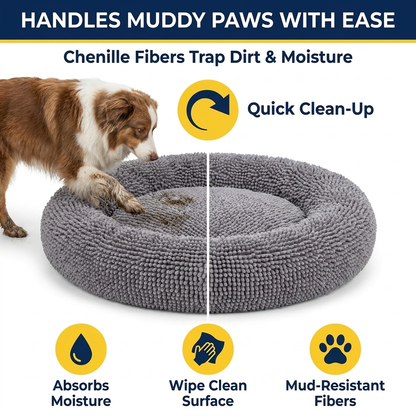 Muddymats® Cloud K-9 Bed – Donut Dog Bed