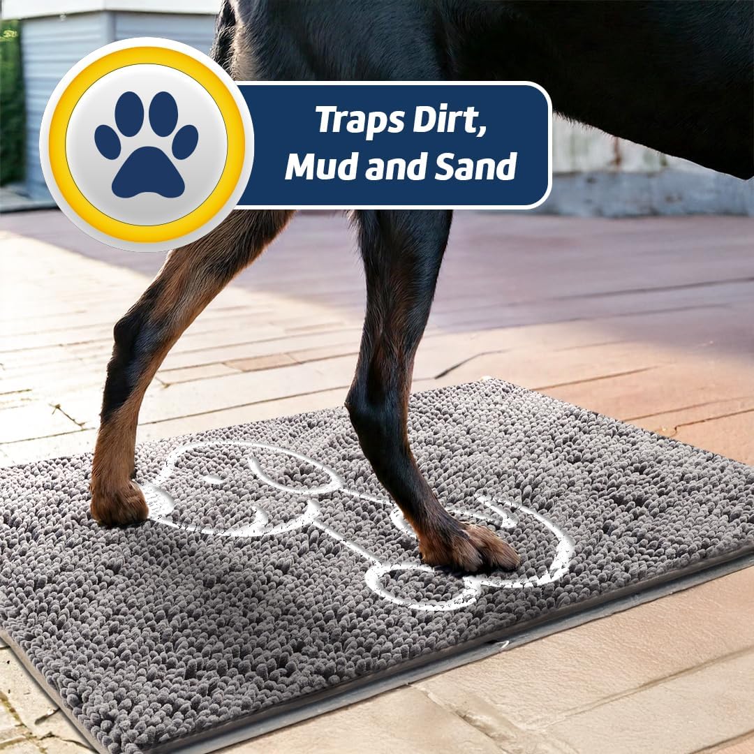 Embroidery Muddymats® - Dog Lazy