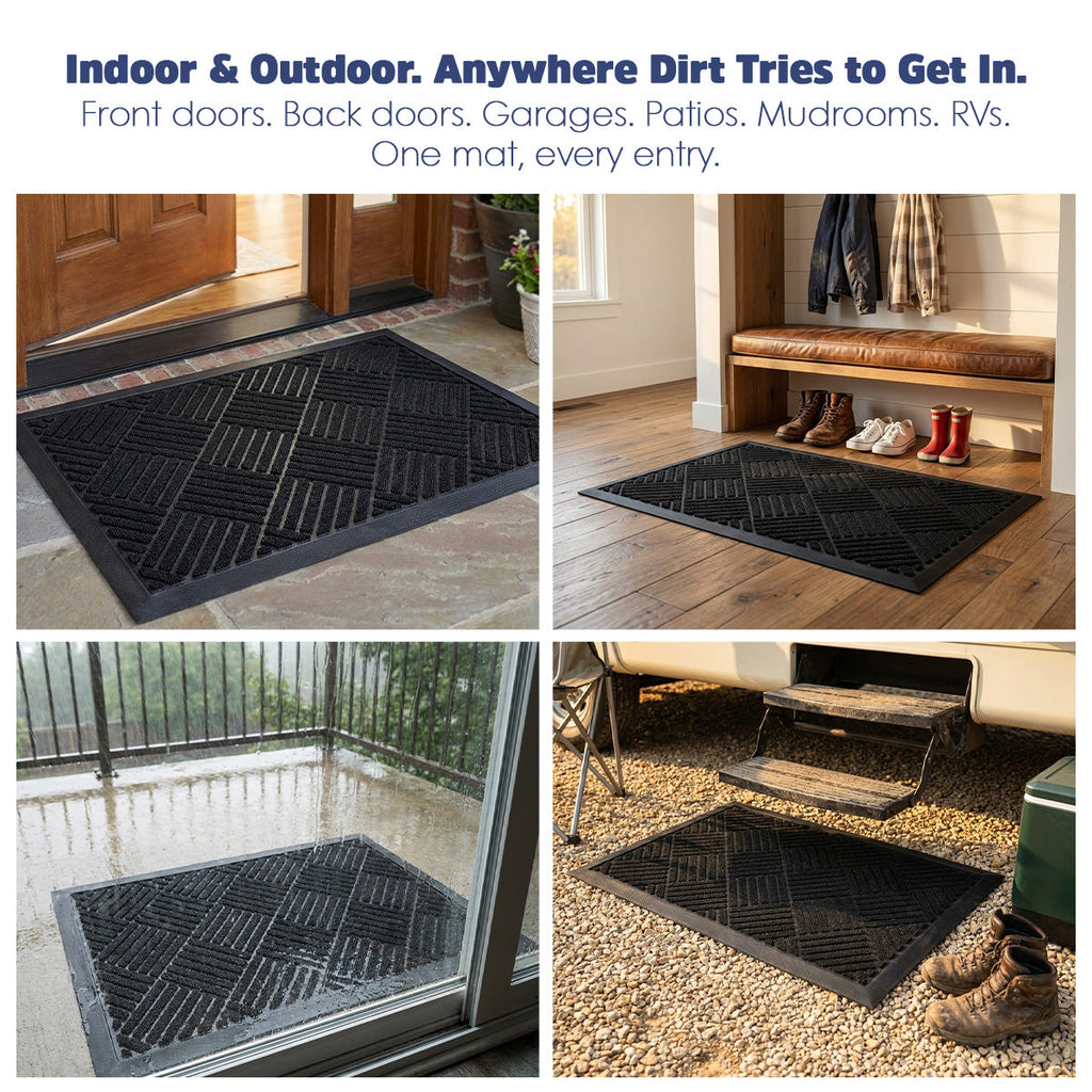 Muddymats® Printed Meshy Mat – The Best Dog Outdoor Mat for Muddy Paws