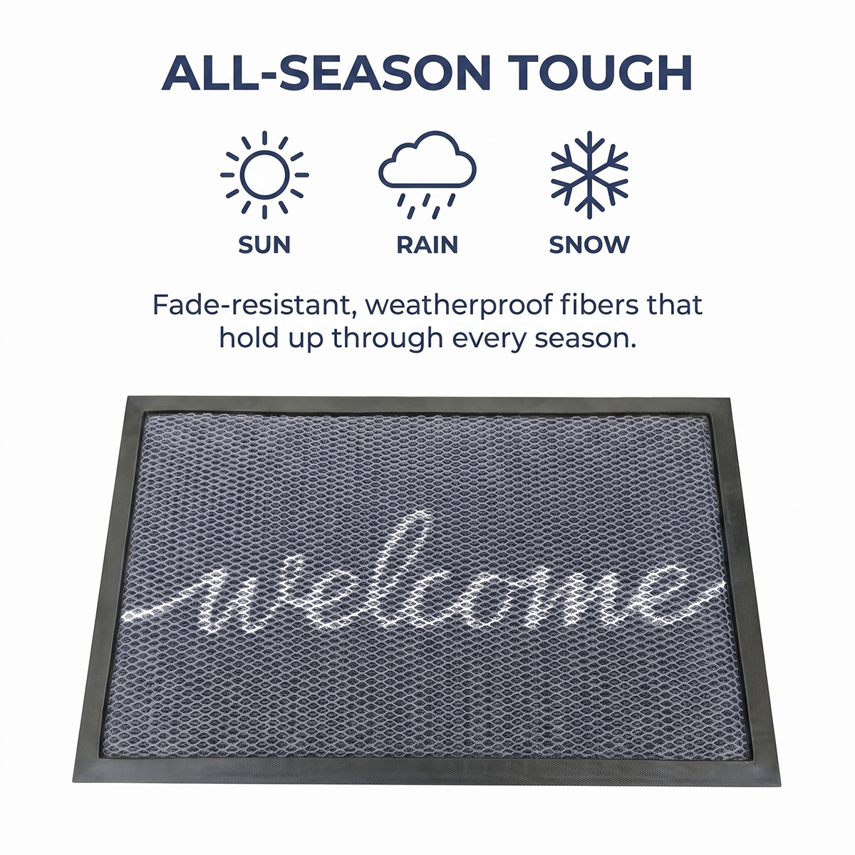 Muddymats® Printed Meshy Mat – The Best Dog Outdoor Mat for Muddy Paws