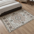 Muddy Carpet Sedona Washable Area Rugs for Living Room, Bedroom & Dining Room – Modern Soft Low Pile Non Slip Carpet – Pet Friendly Waterproof Foldable Rugs for Home