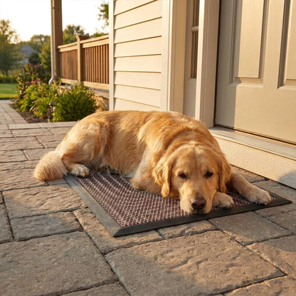 Muddymats® Printed Meshy Mat – The Best Dog Outdoor Mat for Muddy Paws