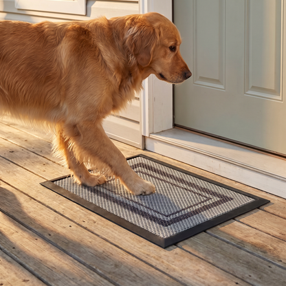 Muddymats® Printed Meshy Mat – The Best Dog Outdoor Mat for Muddy Paws