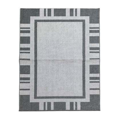 Muddy Carpet Trellis Washable Area Rugs for Living Room, Bedroom & Dining Room – Modern Soft Low Pile Non Slip Carpet – Pet Friendly Waterproof Foldable Rugs for Home