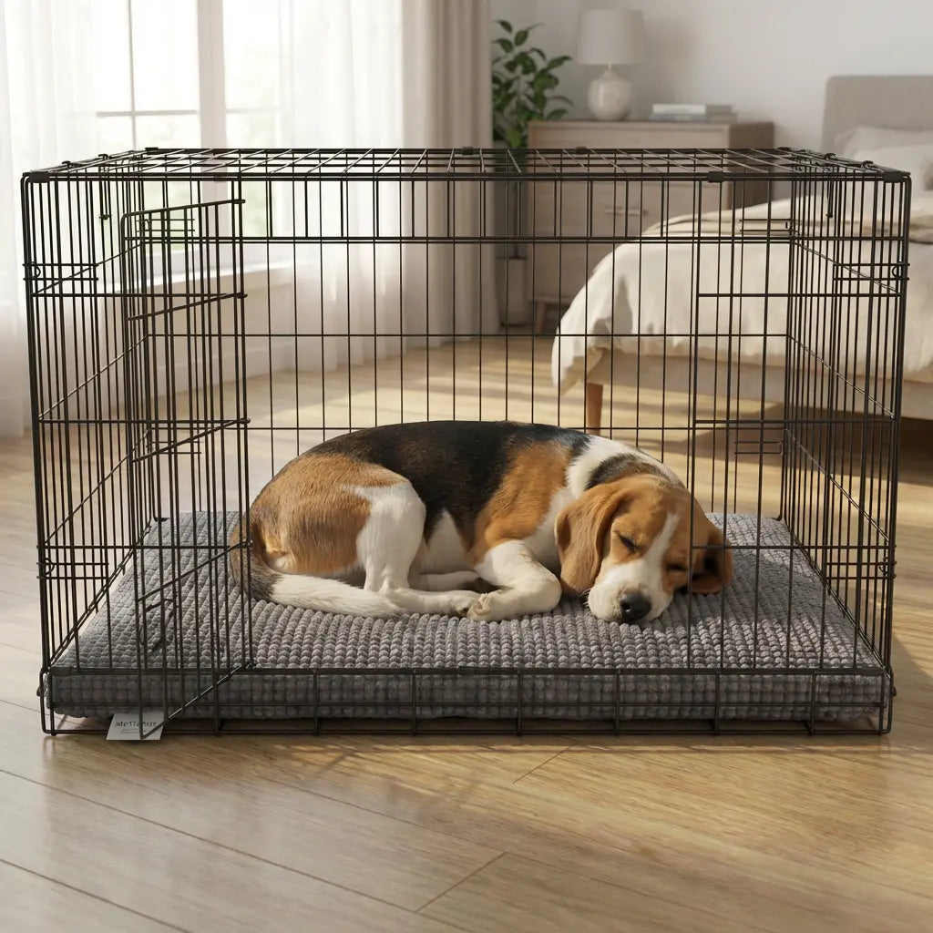Puppy Pad - Memory Foam Crate Bed