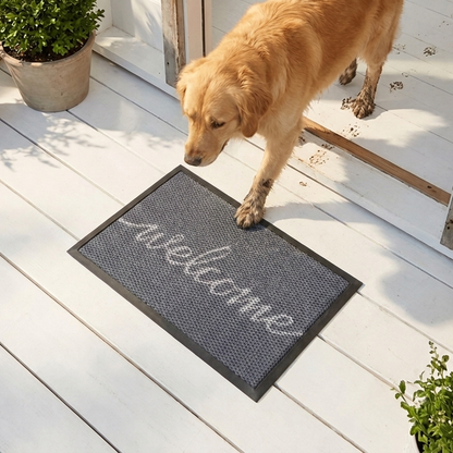 Muddymats® Printed Meshy Mat – The Best Dog Outdoor Mat for Muddy Paws