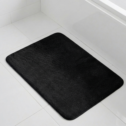 Muddymats® CloudStep Bathroom Rugs, Non Slip Bath Mats for Bathroom, Super Absorbent Memory Foam Chenille, Quick Dry Machine Washable Thick Toilet Rug for Shower Tub and Floor